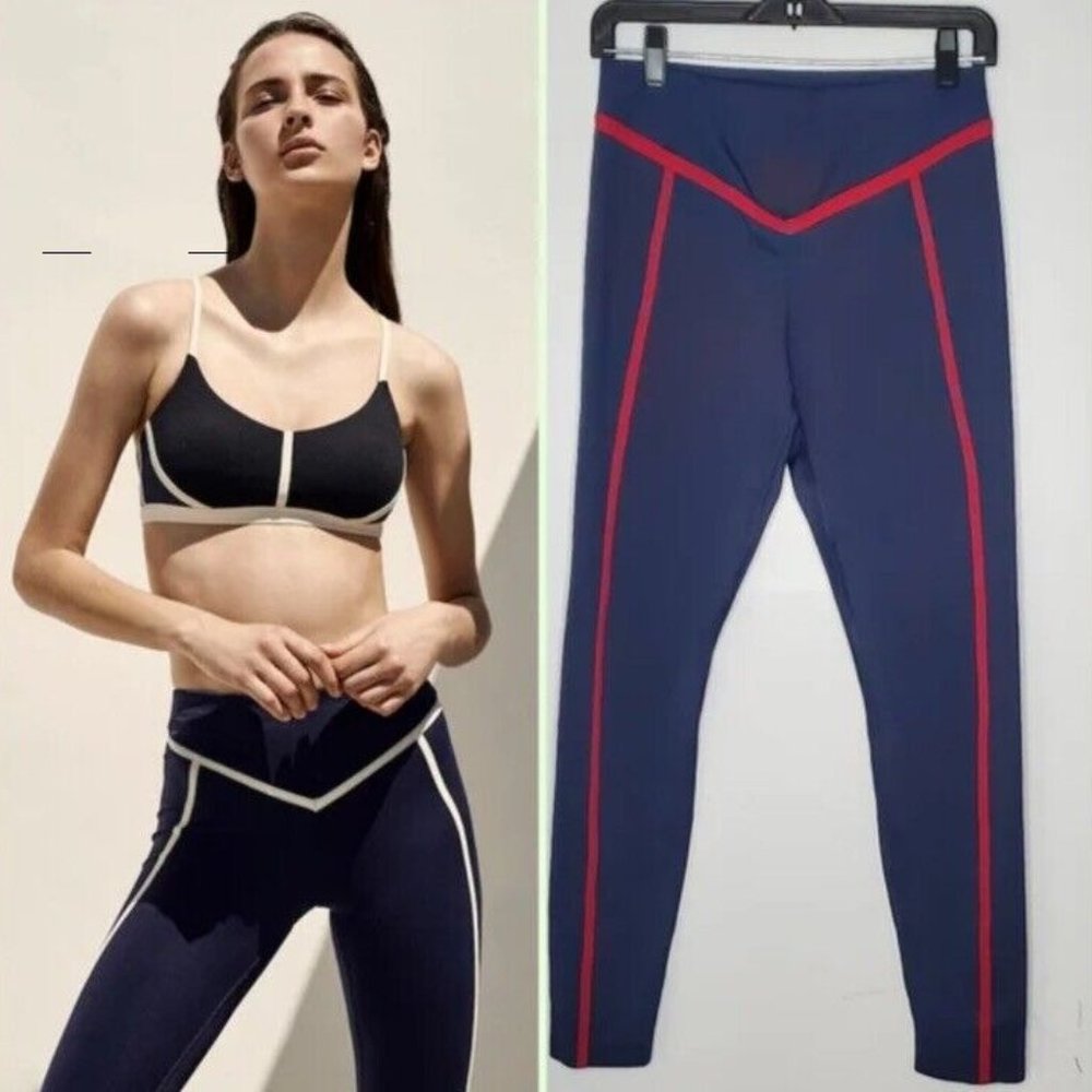 Ernest Leoty Corset leggings navy / Red - Size s Small Carbon38